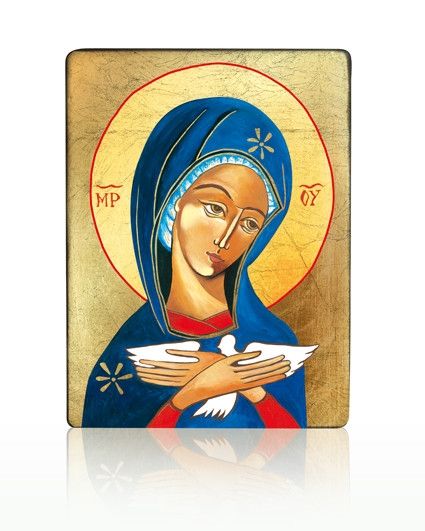 Ikona drukowana Pneumatofora (Matka Boża niosąca Ducha Świętego)