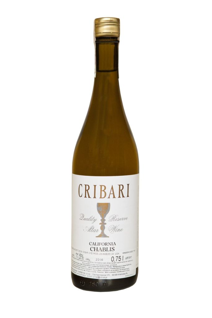 Wino mszalne – Cribari Chablis