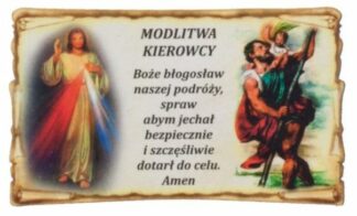 Plakietka ze św. Krzysztofem