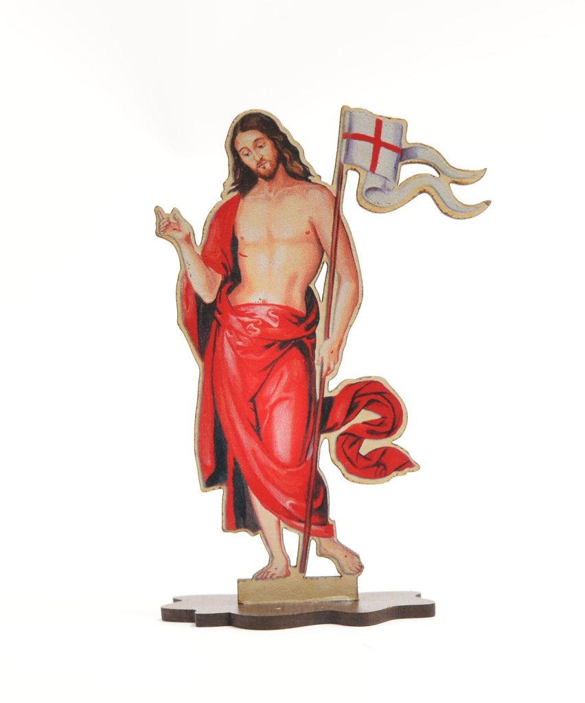 Figurka – Jezus Zmartwychwstały – 15cm