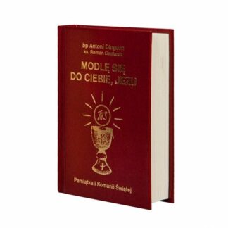 Książeczka “Modlę się do Ciebie Jezu” bordo
