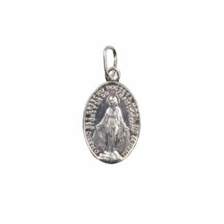 Medalik srebrny  – Matka Boża  Niepokalana (duży)