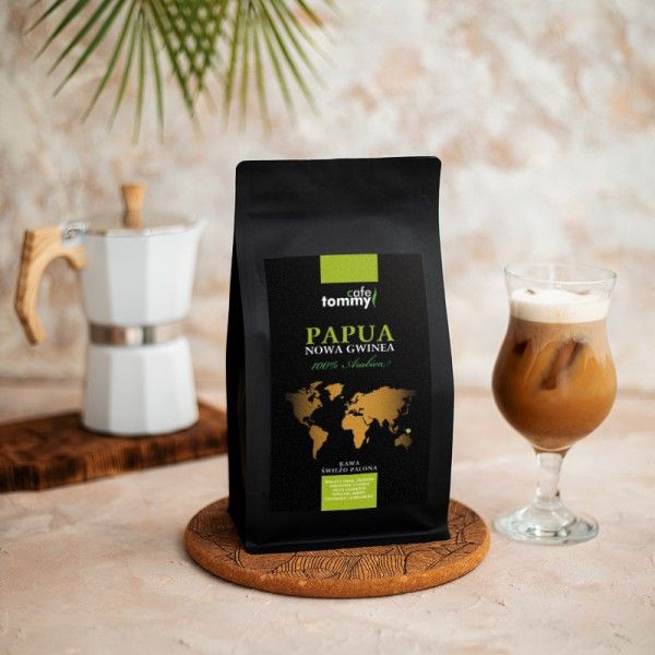 opakowanie kawy ziarnistej tommy cafe papua nowa gwinea