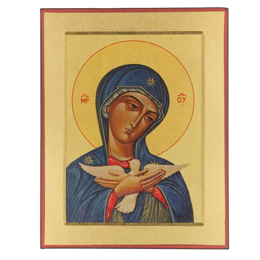 Ikona Matka Boża Pneumatofora – ręcznie wykonana