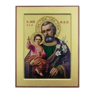 Ikona św. Józef – ręcznie wykonana