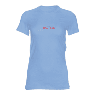 Koszulka damska – MIŁOŚĆ niebieska