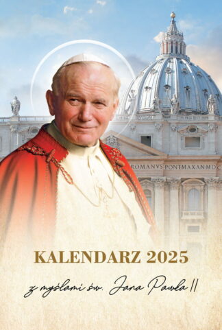 Kalendarz wiszący Papieski 2025