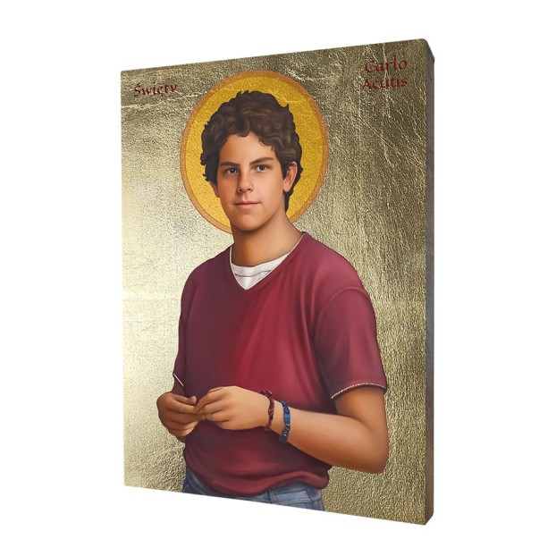 Ikona Religijna Św. Carlo Acutis