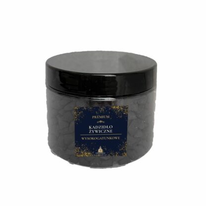 kadzidło kościelne, żywiczne oros - zapach black rose, w plastikowym słoiczku 300g