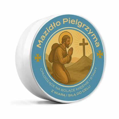 opakowanie kremu - mazidło pielgrzyma; chłodzące
