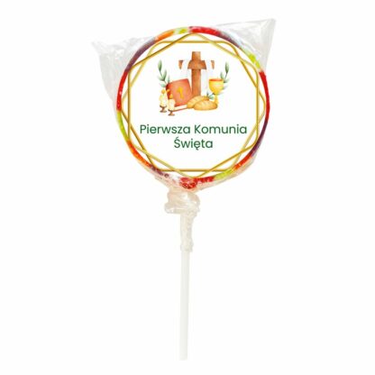 lizak Ewangelizak z naklejką darów komunijnych