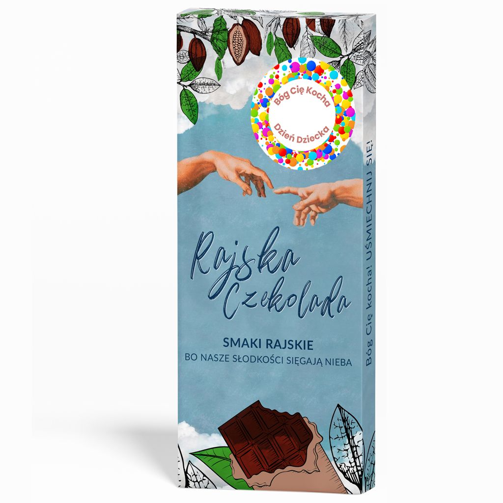 Rajska Czekolada – na Dzień Dziecka – 100g
