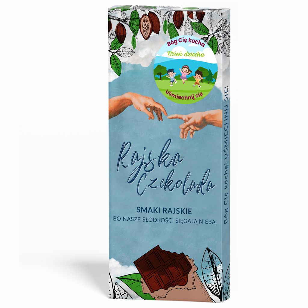 Rajska Czekolada – na Dzień Dziecka – 100g