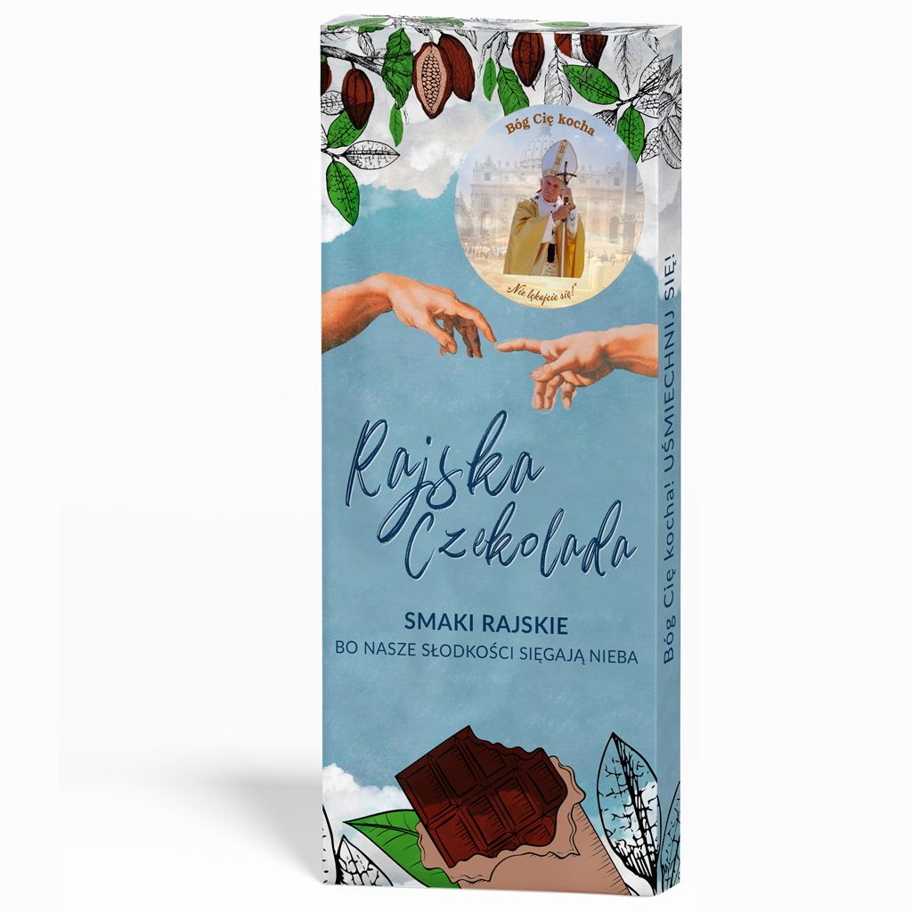 Rajska Czekolada – św. Jan Paweł II – 100g