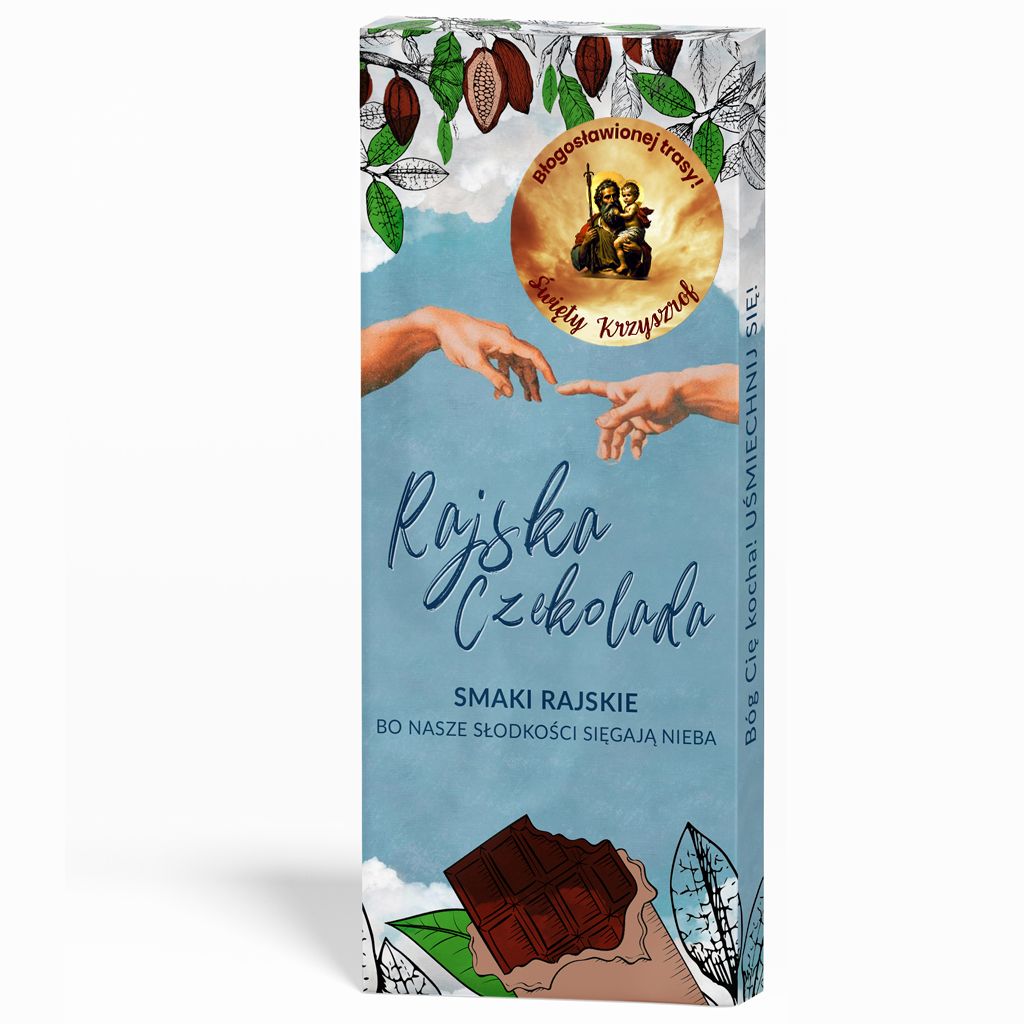 Rajska Czekolada – Św. Krzysztof – 100g