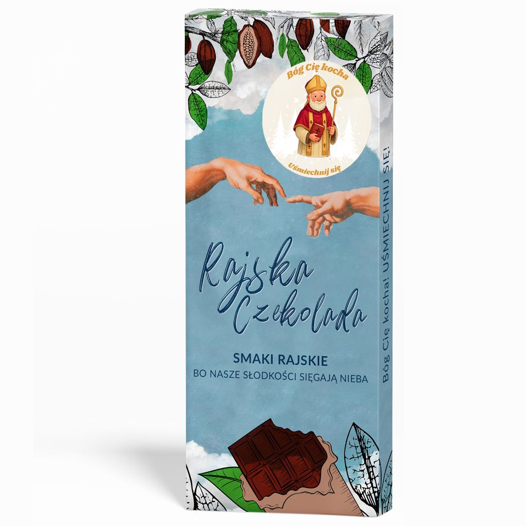 Rajska Czekolada – na Mikołajki – 100g