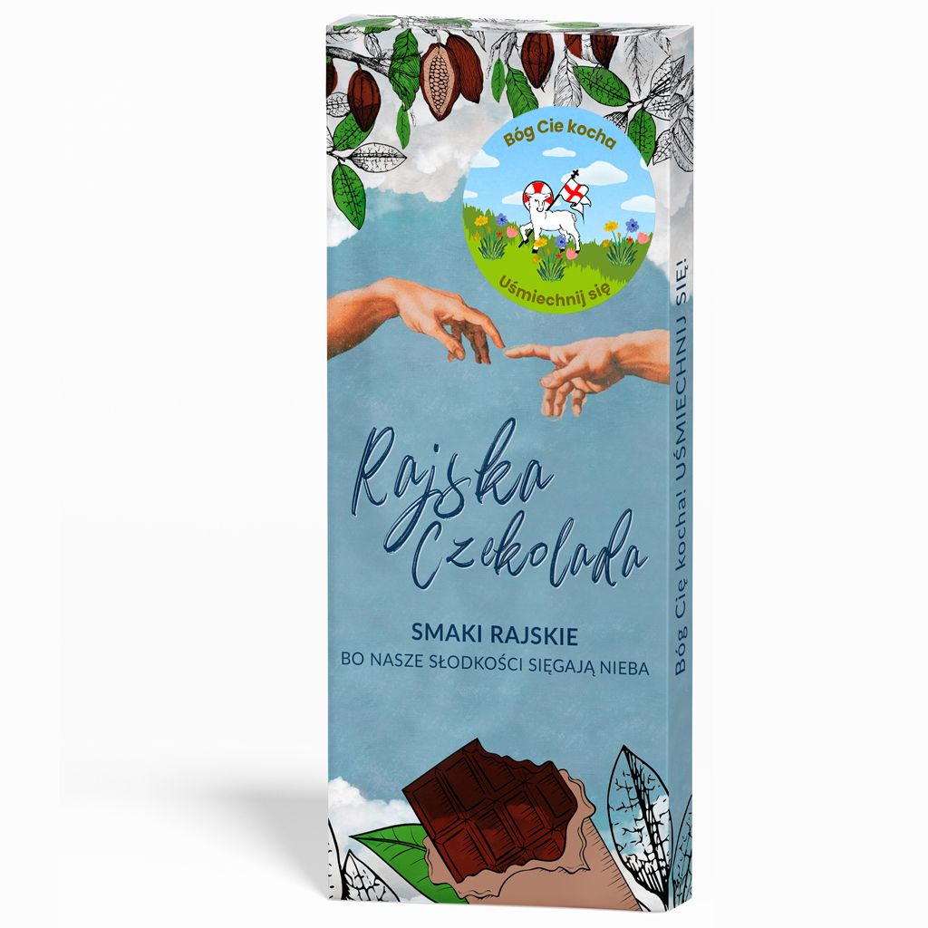 Rajska Czekolada – z Bożym Barankiem – 100g