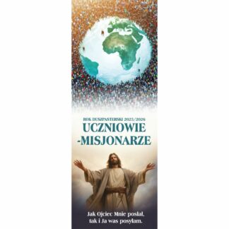 Baner Uczniowie Misjonarze – 75x200cm