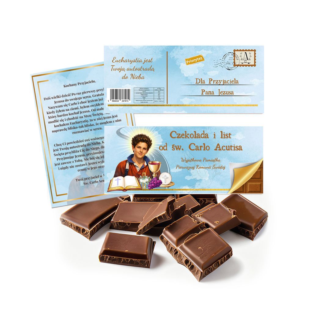 Czekolada z Listem od Św. Carlo Acutisa