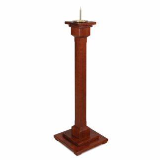 podstawa pod paschał, świecznik, drewniana