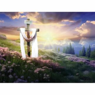 Tło do Grobu Pańskiego – Krzyż w Plenerze – 155x135cm