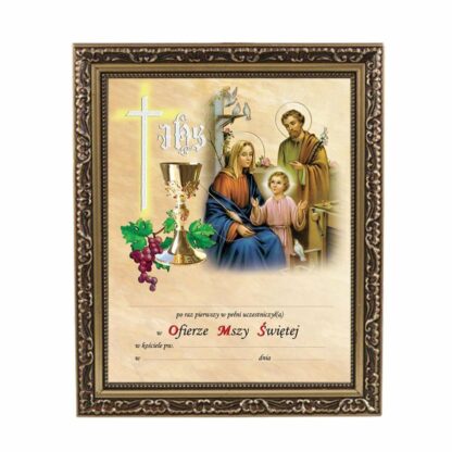 Obrazek Komunijny W Ramce - obrazek 2