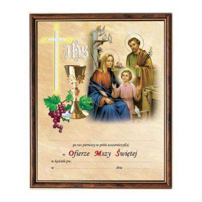 Obrazek Komunijny W Ramce - obrazek 3