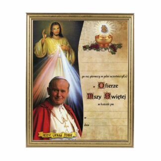 Obrazek Komunijny W Ramce