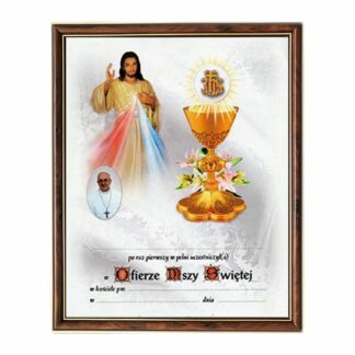 Obrazek Komunijny W Ramce