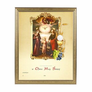 Obrazek Komunijny W Ramce