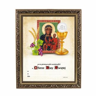 Obrazek Komunijny W Ramce