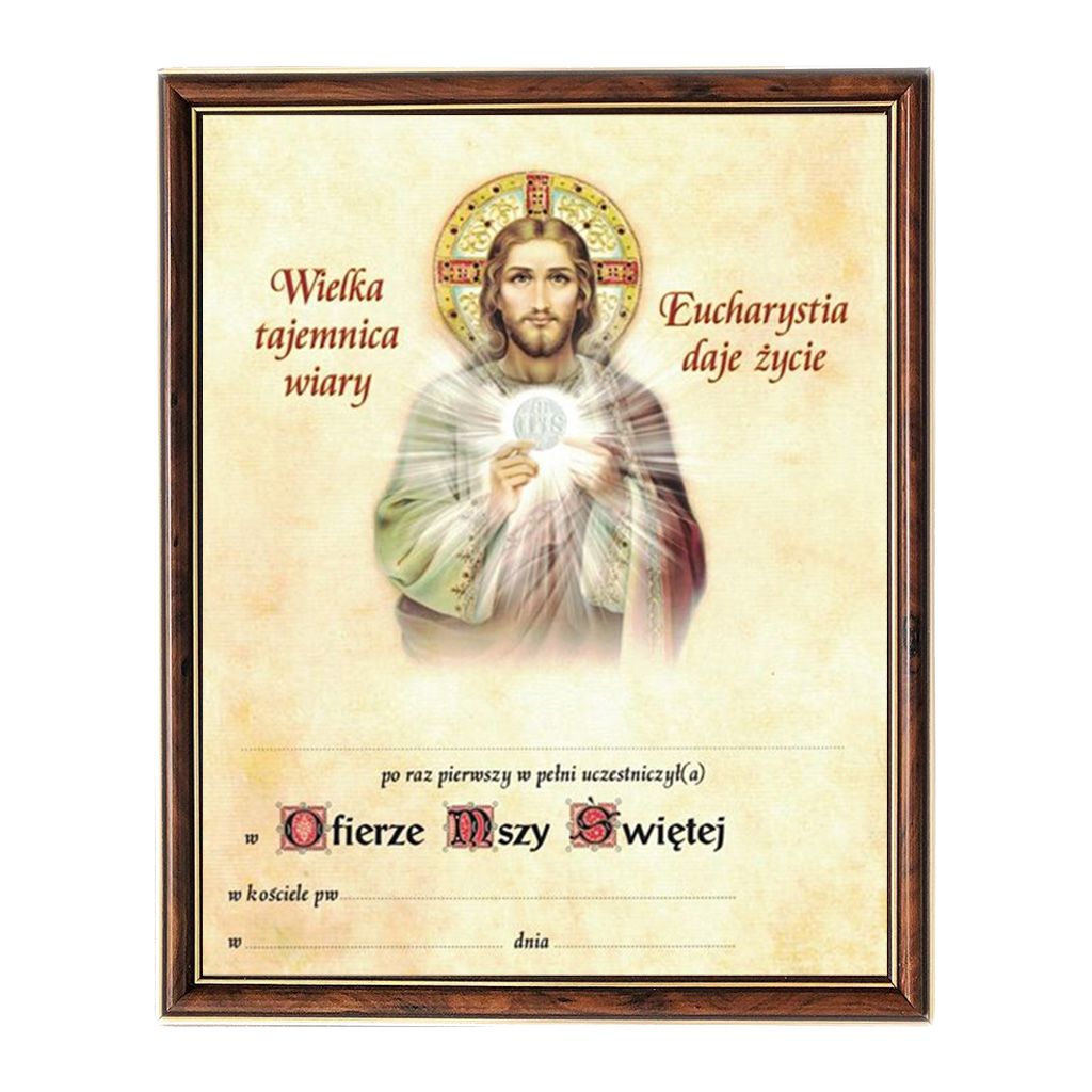 Obrazek Komunijny W Ramce - obrazek 2