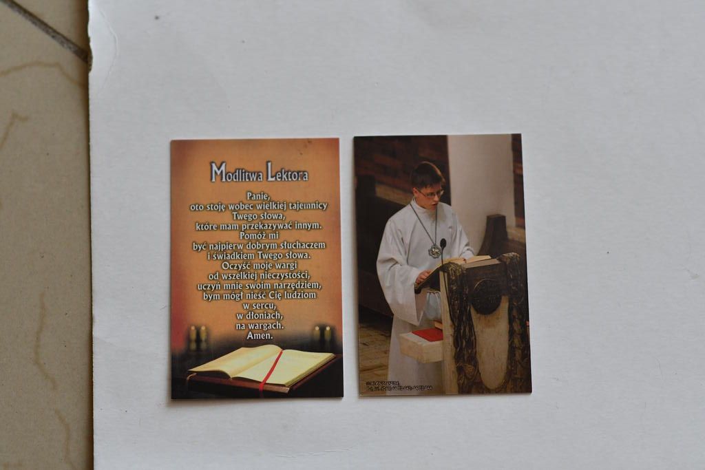 Obrazek Lektora/Ministranta
