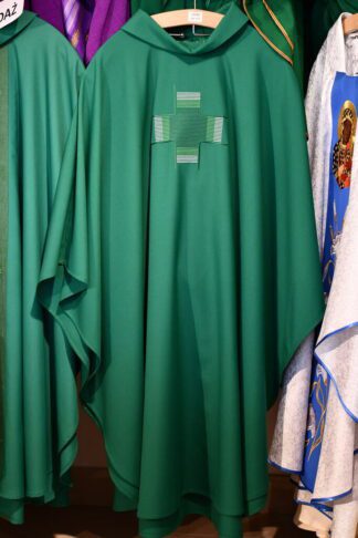 Ornat Zielony Minimalistyczny