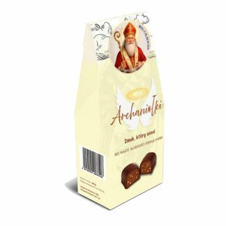 Archaniołki ze Św. Mikołaem – Czekoladowe Cukierki – 200g