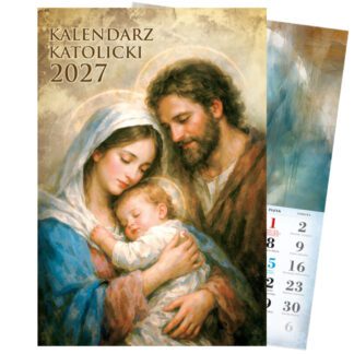 Kalendarz Ścienny 2027 – Święta Rodzina – A4