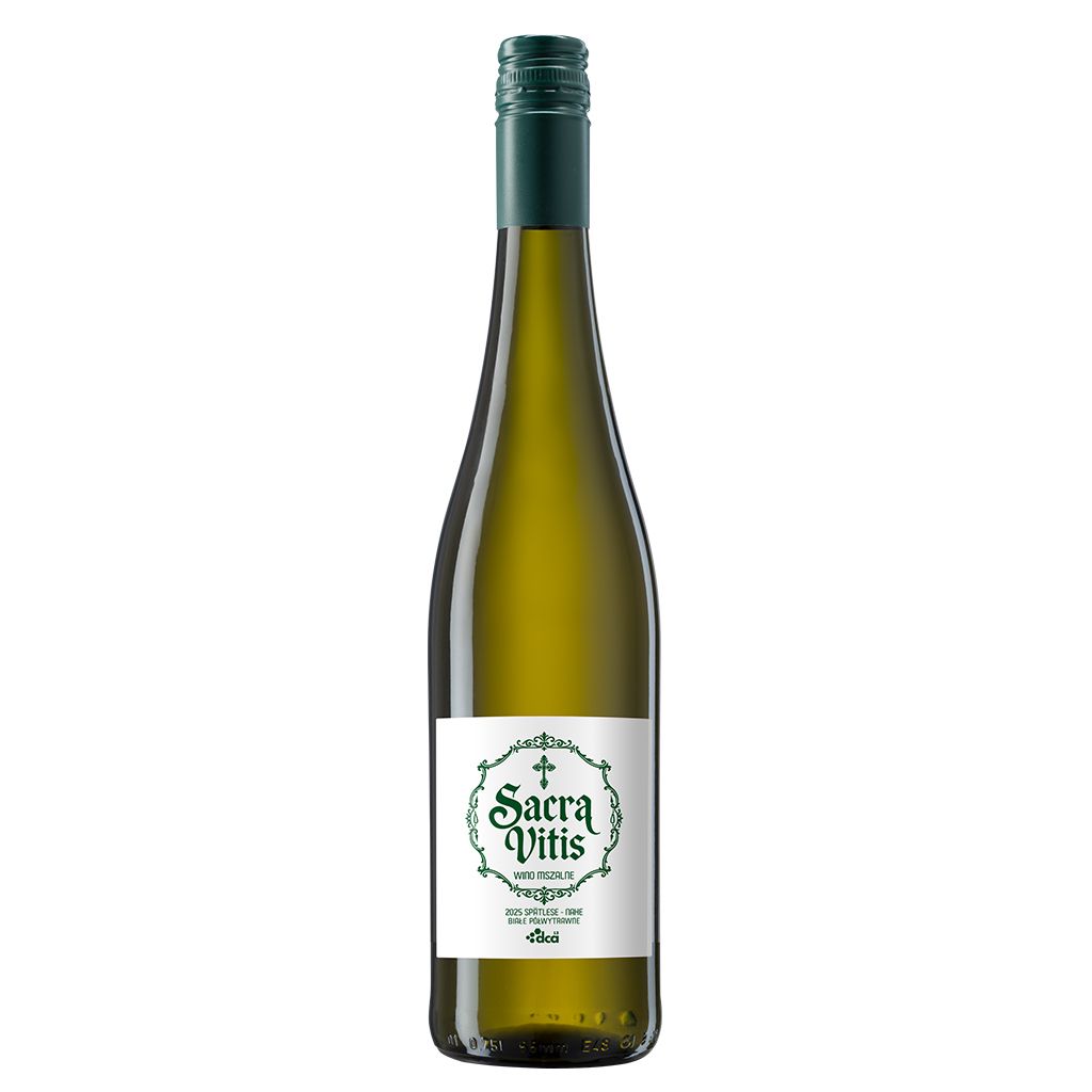 wino mszalne niemieckie sacra vitis, półwytrawne