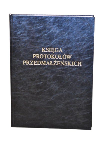 Księga Parafialna – Protokołów Przedmałżeńskich