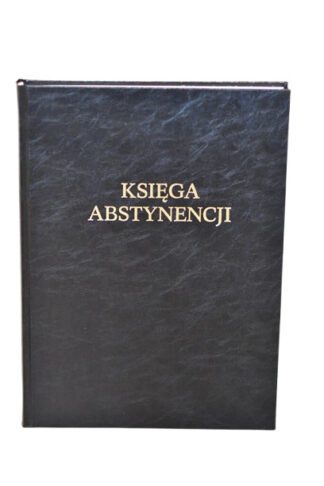 Księga Parafialna-Abstynencji